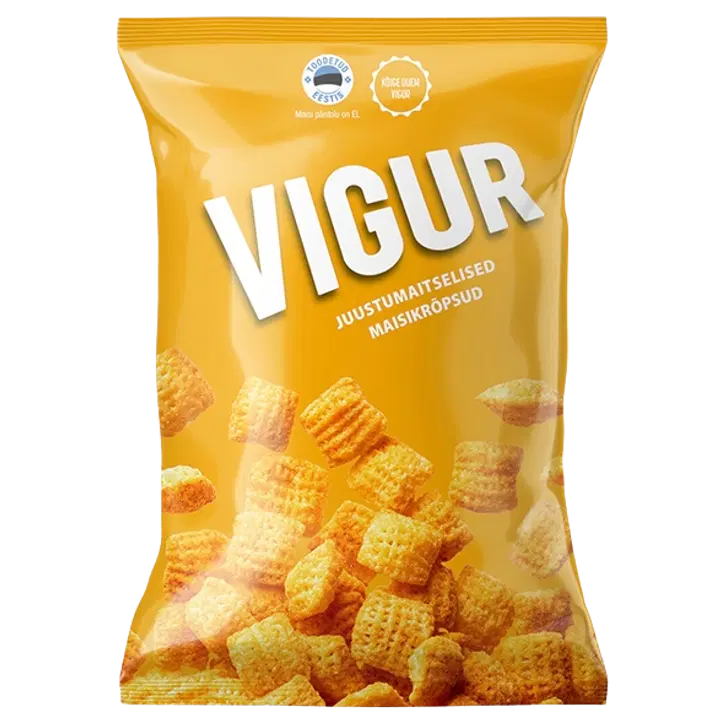VIGUR Juustumaitselised maisikrõpsud 90g