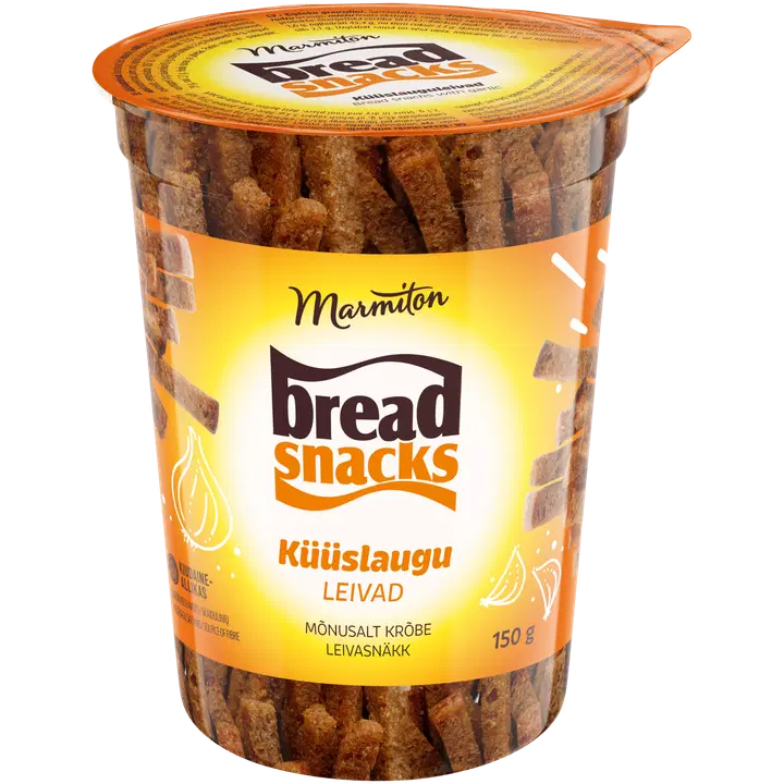 Marmiton küüslauguleivad topsis 150 g