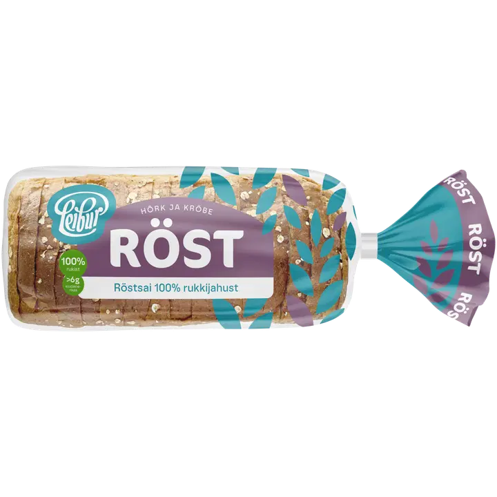 Leibur Röst 100% Rukkijahu 550 G