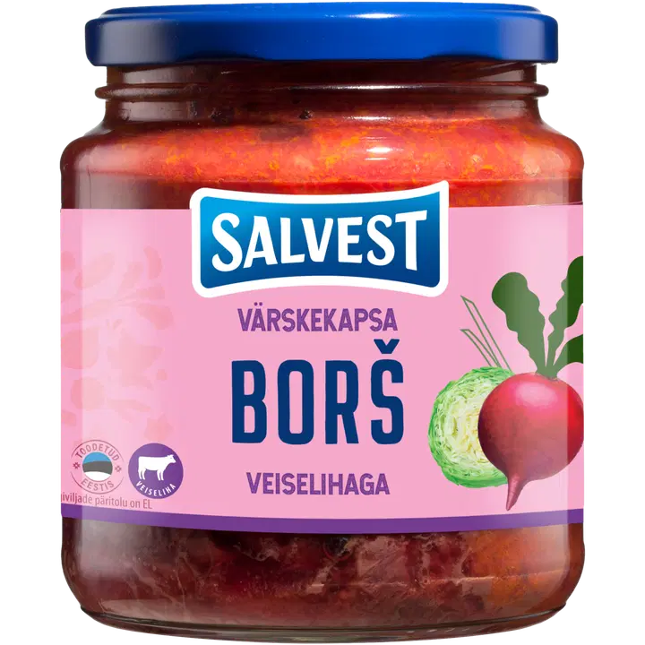 Salvest värskekapsaborš veiselihaga 530 g