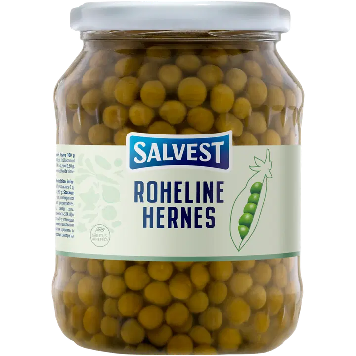 Salvest rohelised herned 690/450 g