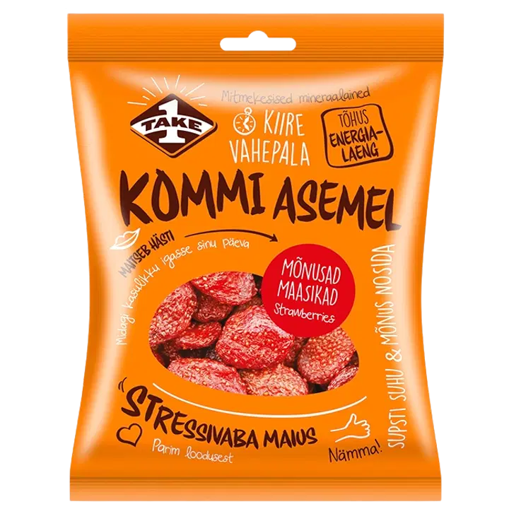 Kommi Asemel maasikad 150 g