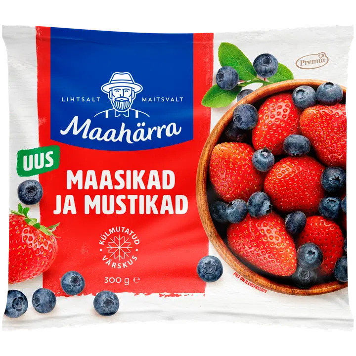 Maahärra Maasikad ja mustikad 300 g