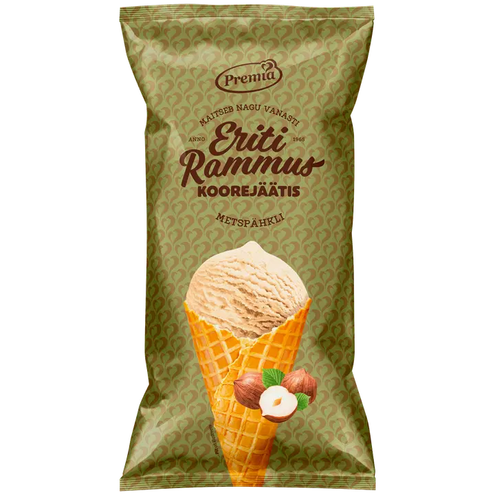 Eriti Rammus Metspähkli-Koorejäätis 100g / 200 ml