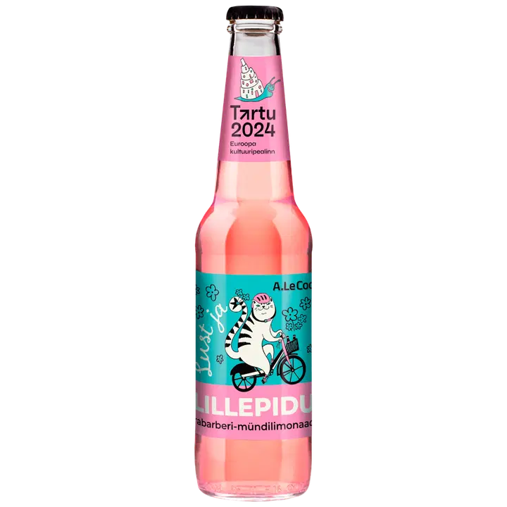 .Lust ja Lillepidu rabarberi-mündilimonaad 330ml
