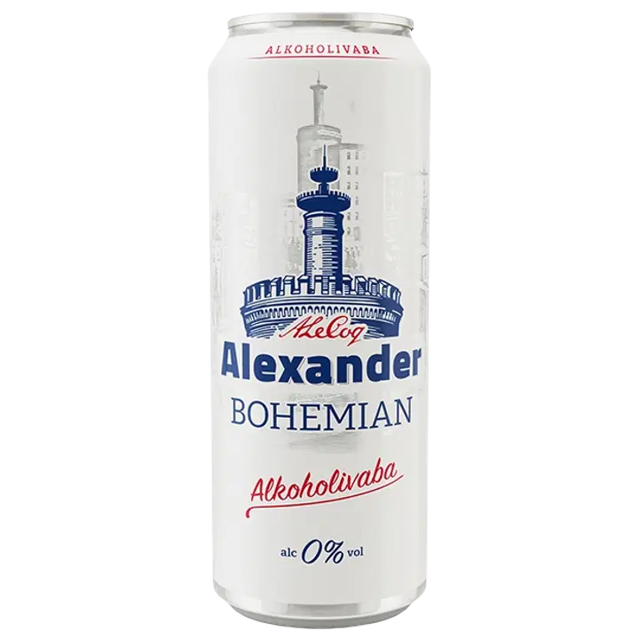 .Alexander Bohemian a.vaba õlu 0.568l prk
