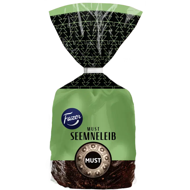 Fazer Must Seemneleib 280 G
