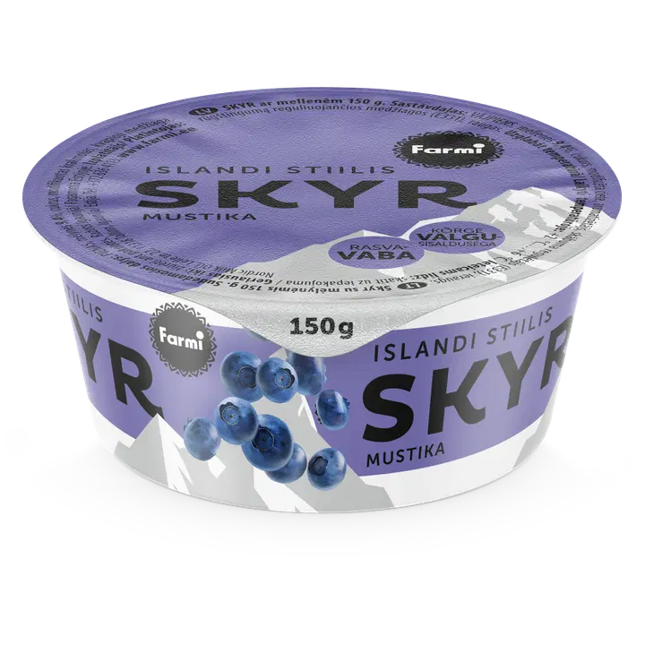 Farmi Mustikatega skyr, 150 g