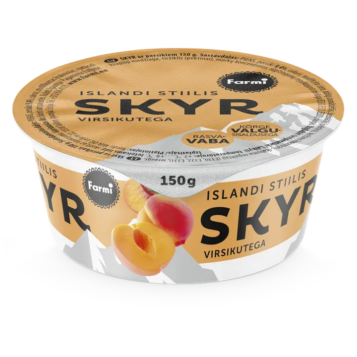 Farmi Virsikutega skyr, 150 g