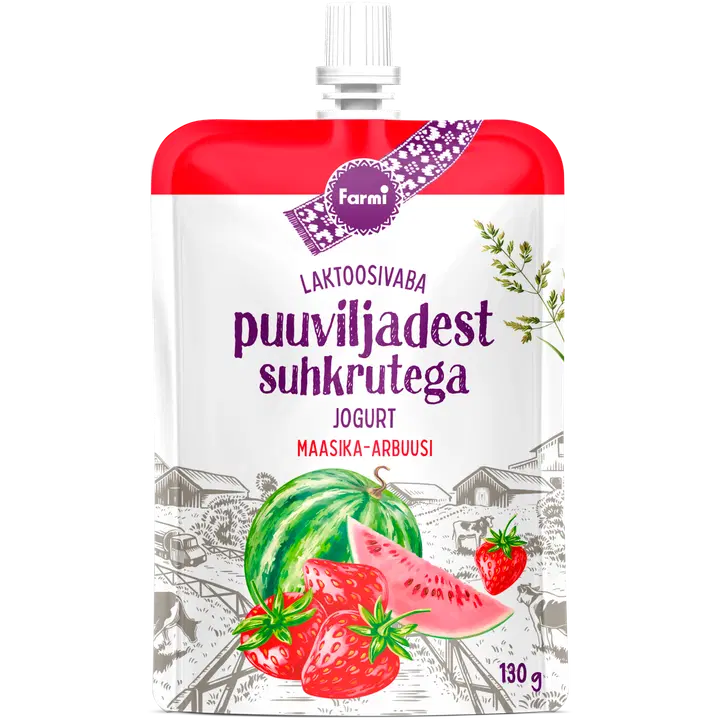 FARMI Maasika-arbuusi jogurt 130g