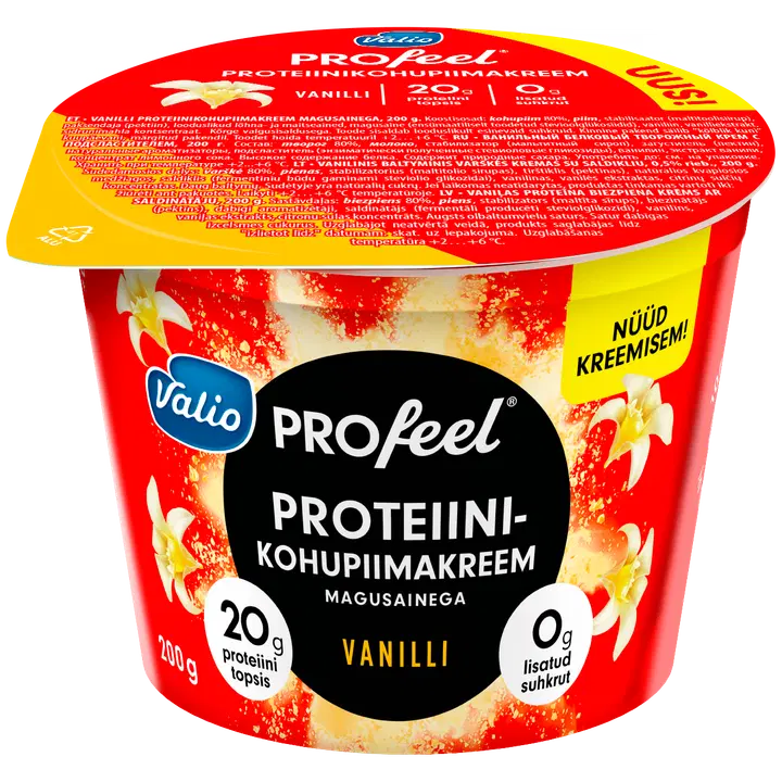 Valio Profeel proteiinikohupiimakreem vanilli 200g