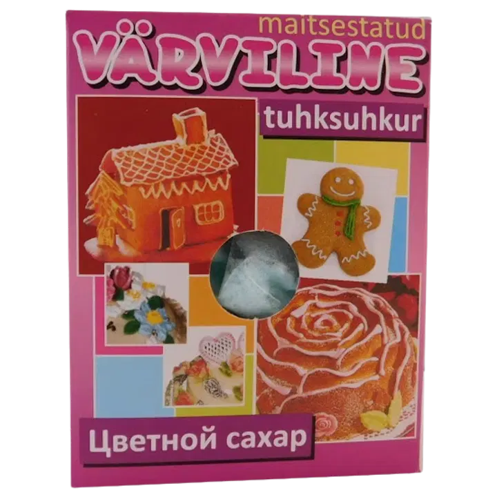 Mikaado maitsestatud värviline tuhksuhkur 70 g