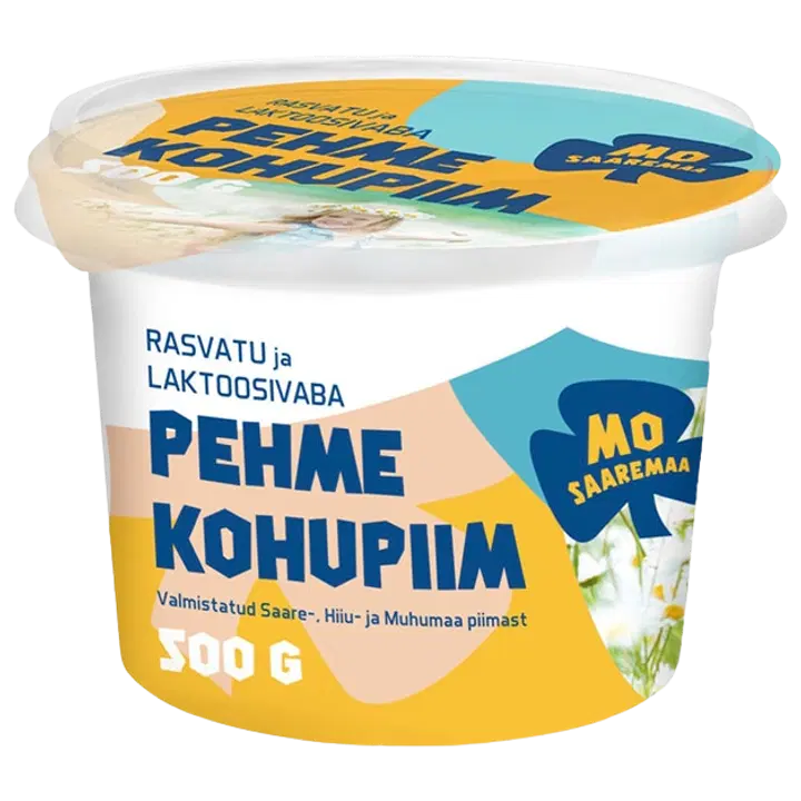 Mo Saaremaa Pehme kohupiim, rasvatu, laktoosivaba 500 g