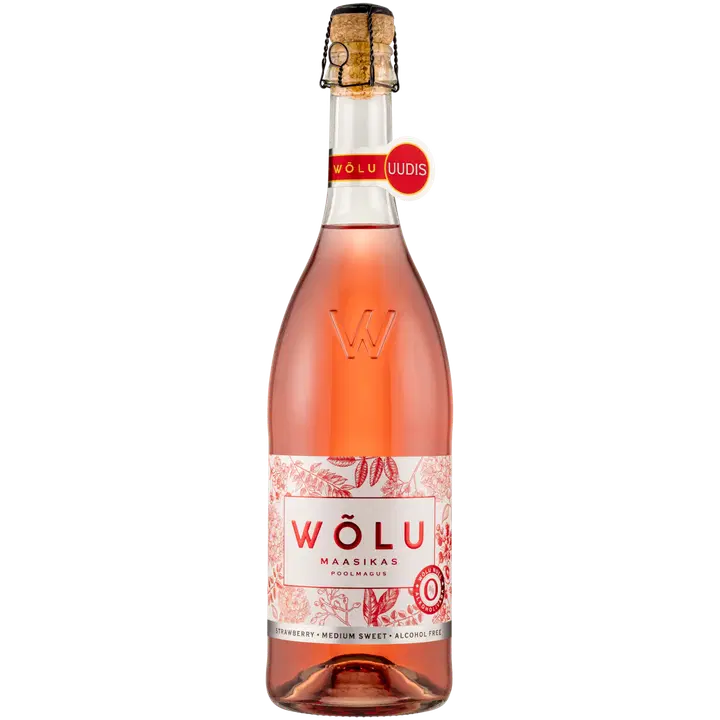 Wõlu Vahutav maasika alkoholivaba vahuvein 750ml