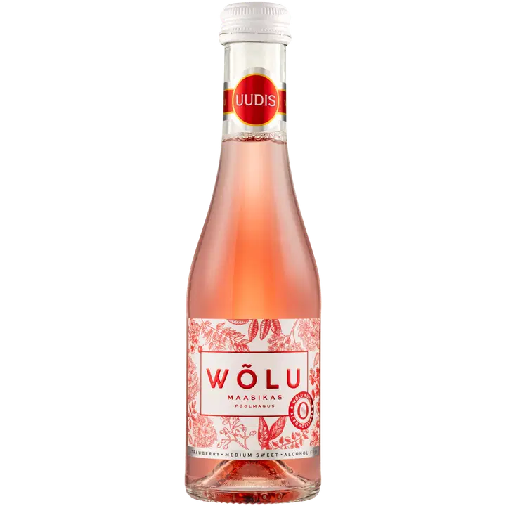 Wõlu Vahutav maasika alkoholivaba vahuvein 200ml