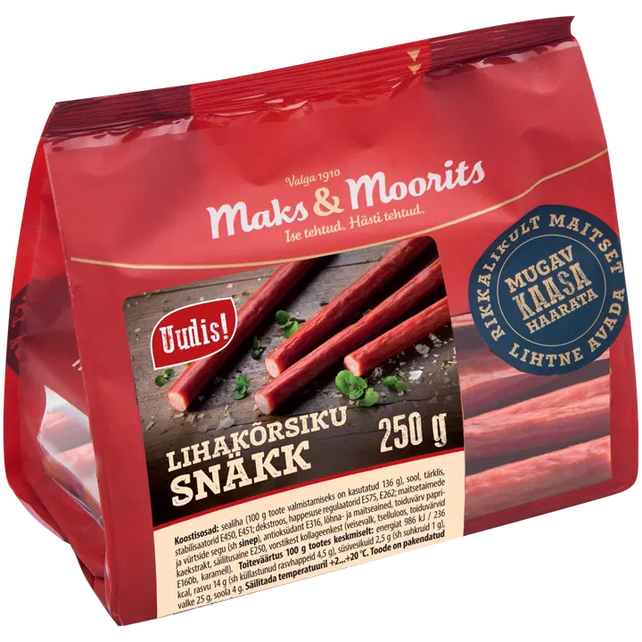 Maks & Moorits Lihakõrsiku Snäkk 250 G