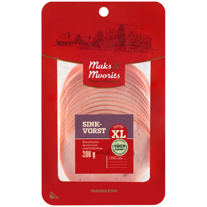 Maks & Moorits Sinkvorst Xl Viilutatud 300G