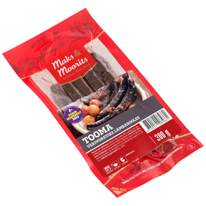 Maks & Moorits Tooma Verivorstike Lambasooles 300G