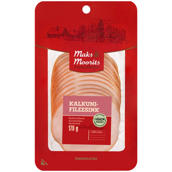 Maks & Moorits Kalkunifileesink 170 G Viilutatud