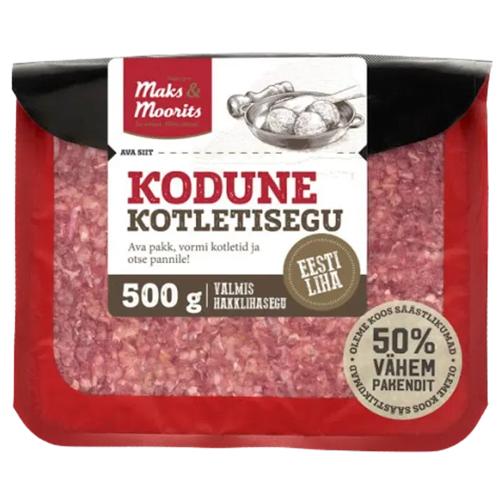 Maks & Moorits Kodune Kotletisegu 500G