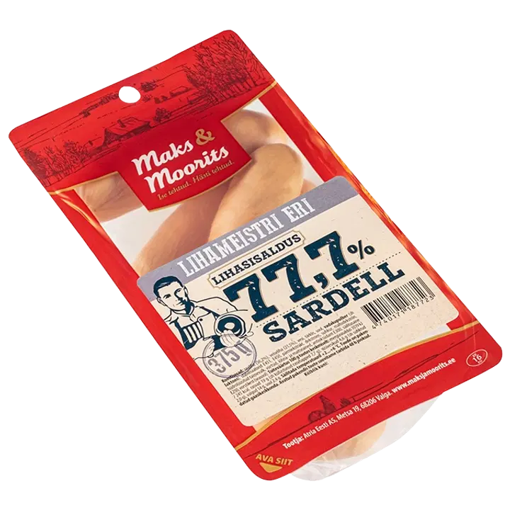 Maks & Moorits 77,7% Sardell 375 G