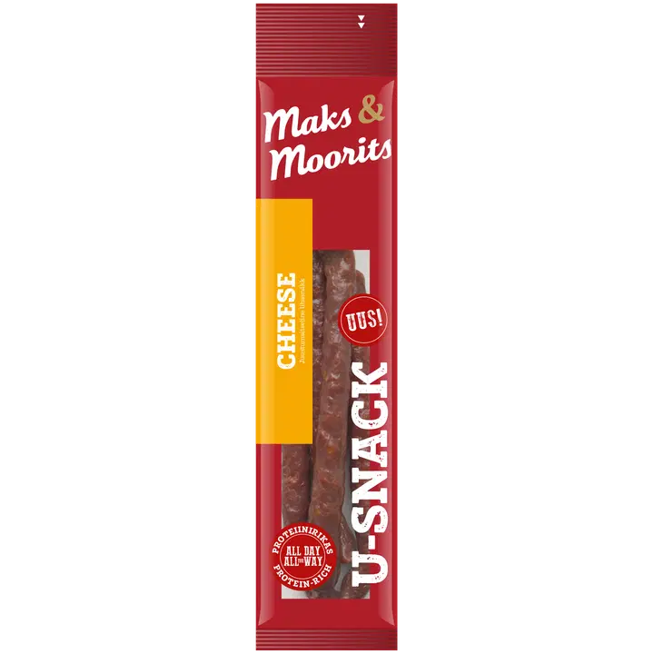 Maks & Moorits Cheese U-Snack 85G