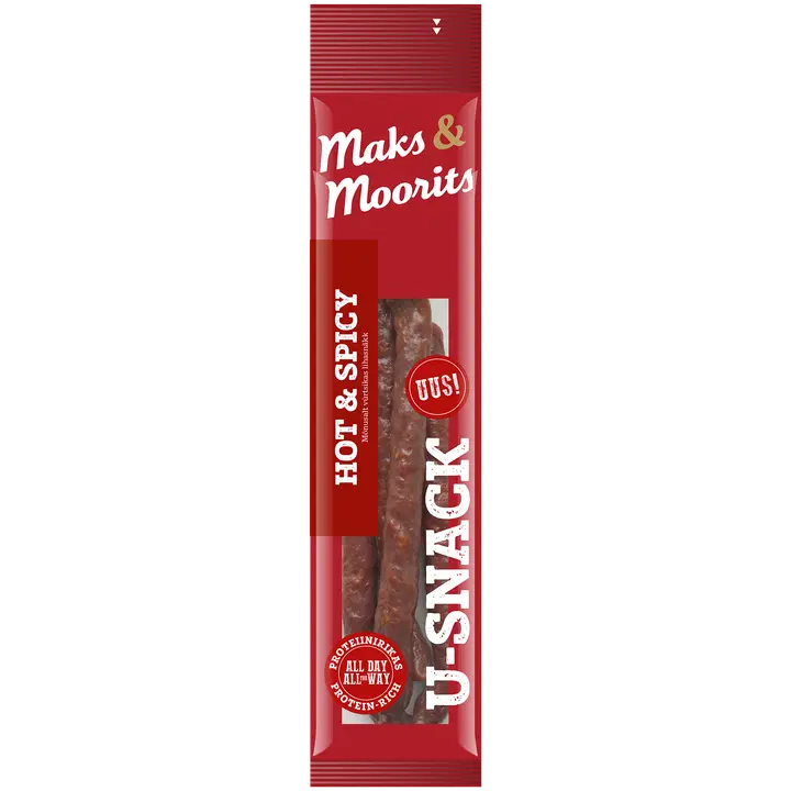 Maks & Moorits Hot ja Spicy U-Snack 85G