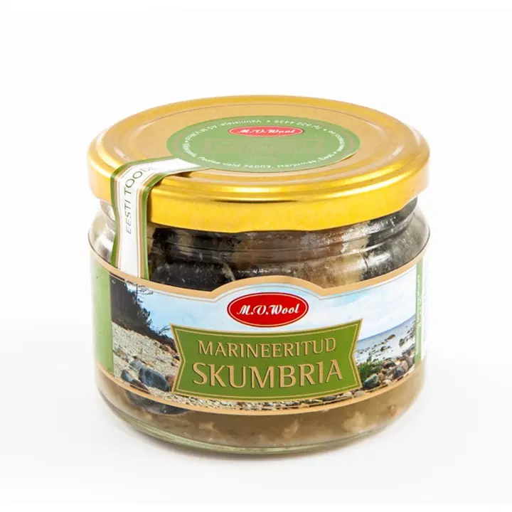 M.V.Wool Skumbria Marineeritud 250 G