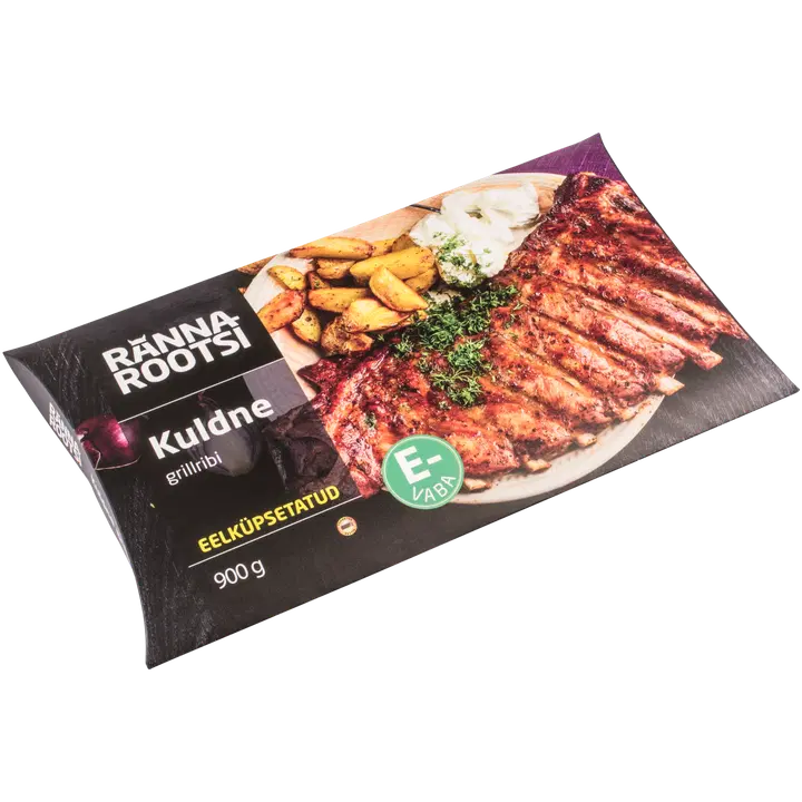 Rannarootsi Kuldne grillribi 900g eelküpsetatud (E-vaba)