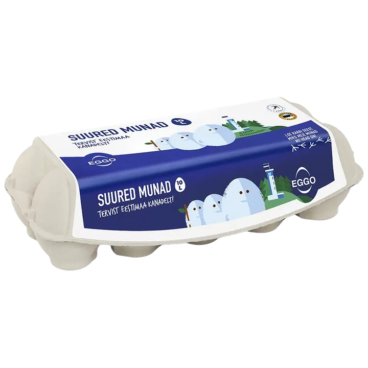 Eggo Suured munad L, 10 tk