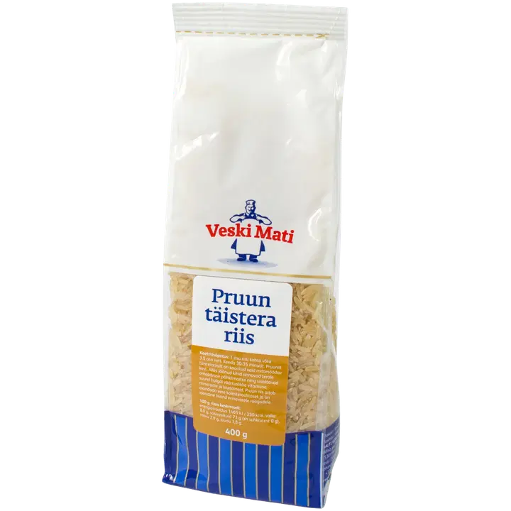 Veski Mati pruun täistera riis 400 g