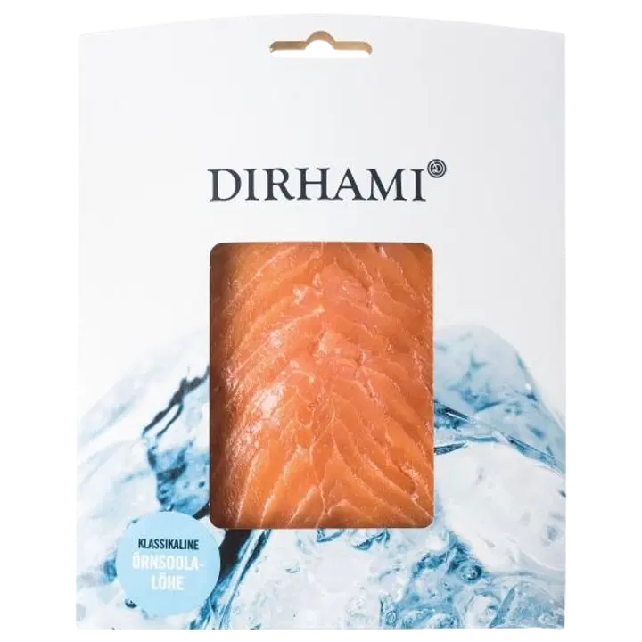 Dirhami Vähesoolane Lõhefilee Viilud 150G