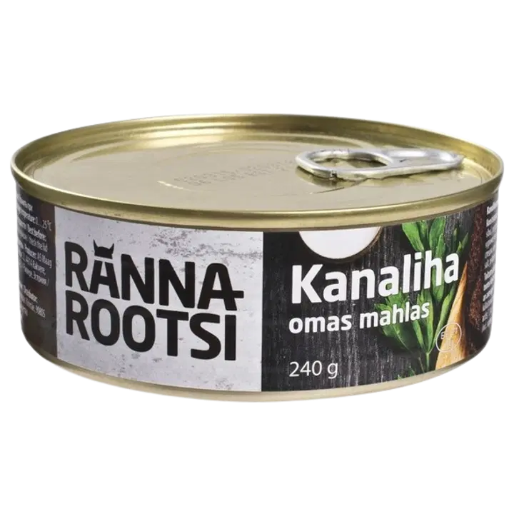 Rannarootsi kanaliha omas mahlas 240 g