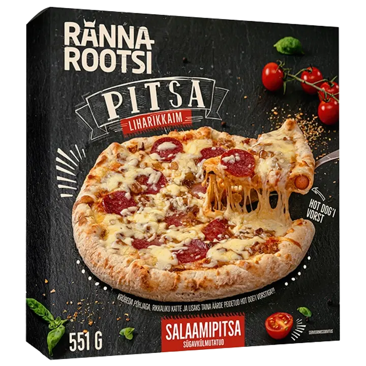 Rannarootsi Pitsa salaamiga 551 g