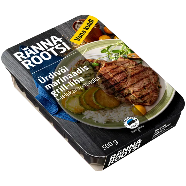 Rannarootsi Ürdivõi marinaadis grill-liha kaelakarbonaadist 500g
