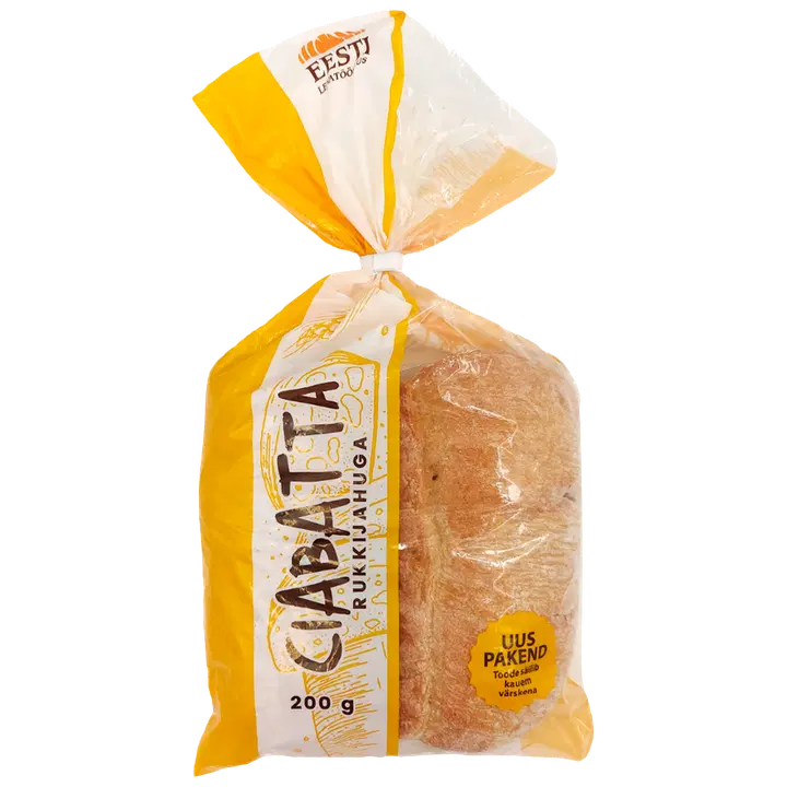 Eesti Leivatööstus Ciabatta Rukkijahuga 200 G