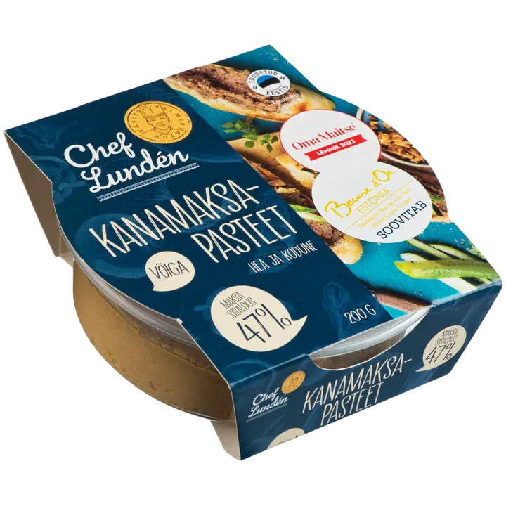 Chef Lunden Kanamaksapasteet 200G