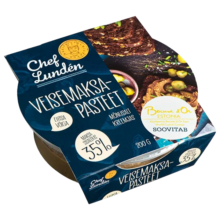 Chef Lunden Veisemaksapasteet 200G