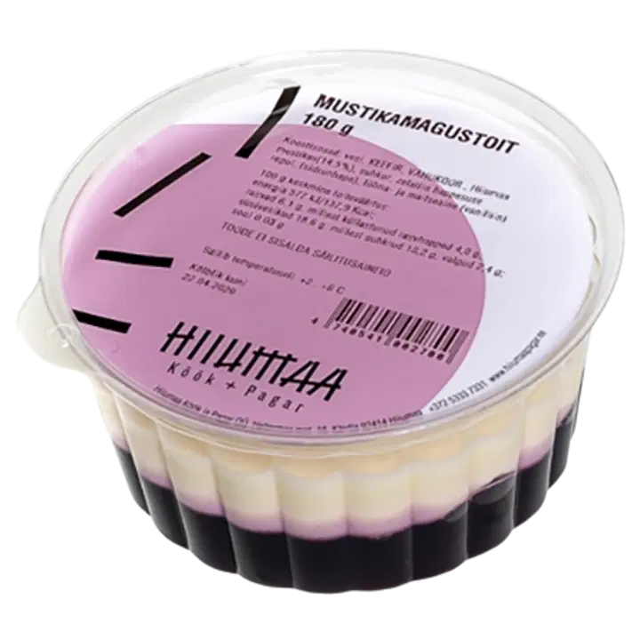 HIIUMAA KÖÖK MUSTIKAMAGUSTOIT 180 G