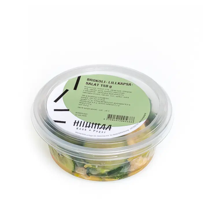 HIIUMAA KÖÖK Brokoli-lillkapsasalat 150 g