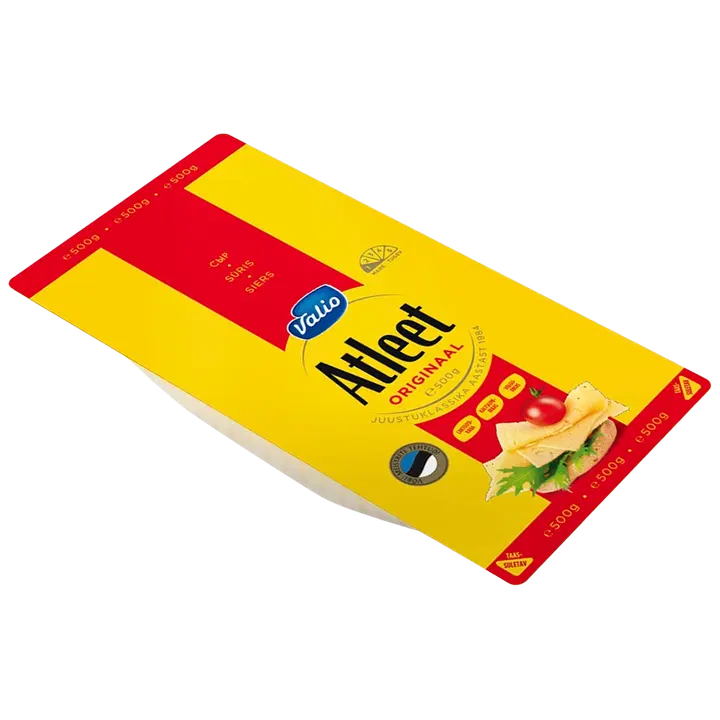 Valio Juust Atleet Originaal, viilutatud, 500 g