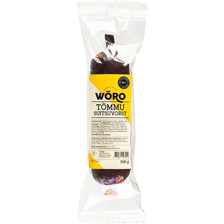 Wõro Tõmmu Suitsuvorst 350 G