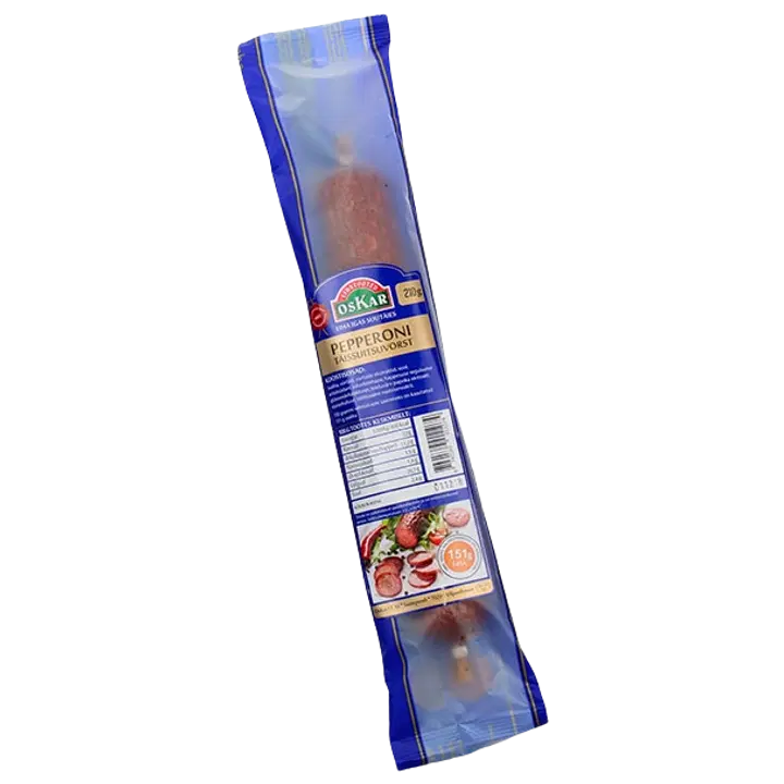 Oskar Pepperoni Täissuitsuvorst 210G