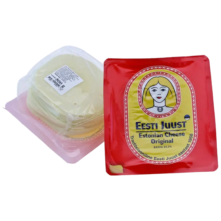 Estover Eesti juust, viilutatud, 500 g