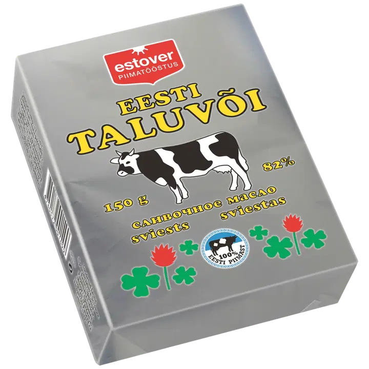 Estover Eesti taluvõi 82%, 150 g
