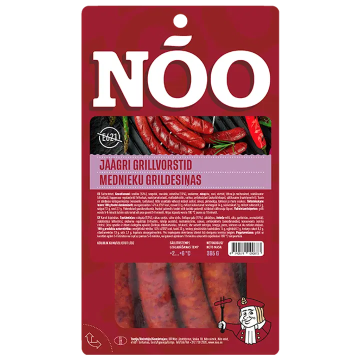 Nõo Jäägri Grillvorstid 365 G