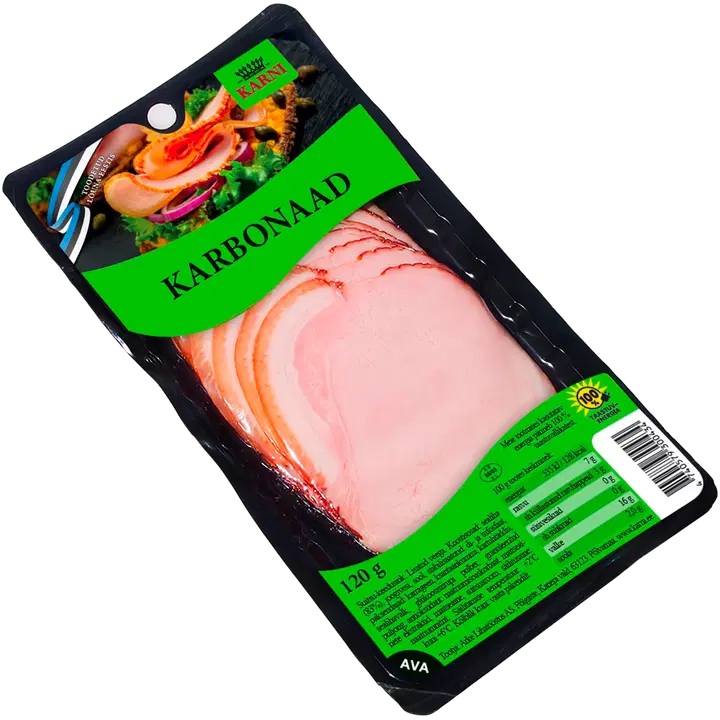 Karni Karbonaad Viilutatud 120 G