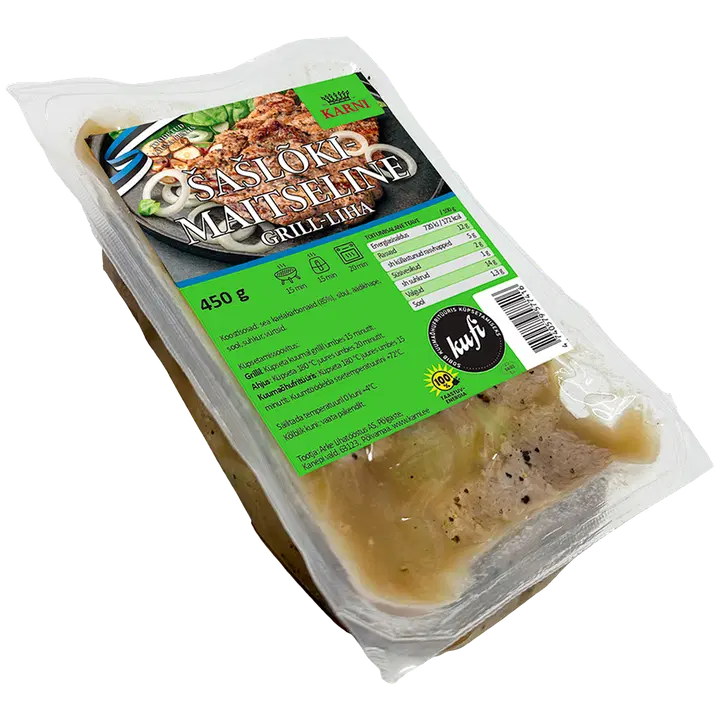 Šašlõkimaitseline grill-liha 450 g