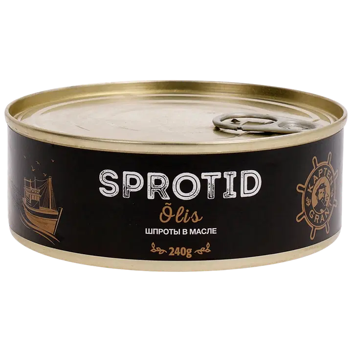 Kapten Grant sprotid õlis 240g
