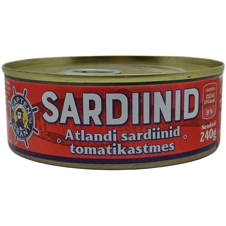 Kapten Grant sardiinid tomatikastmes 240g
